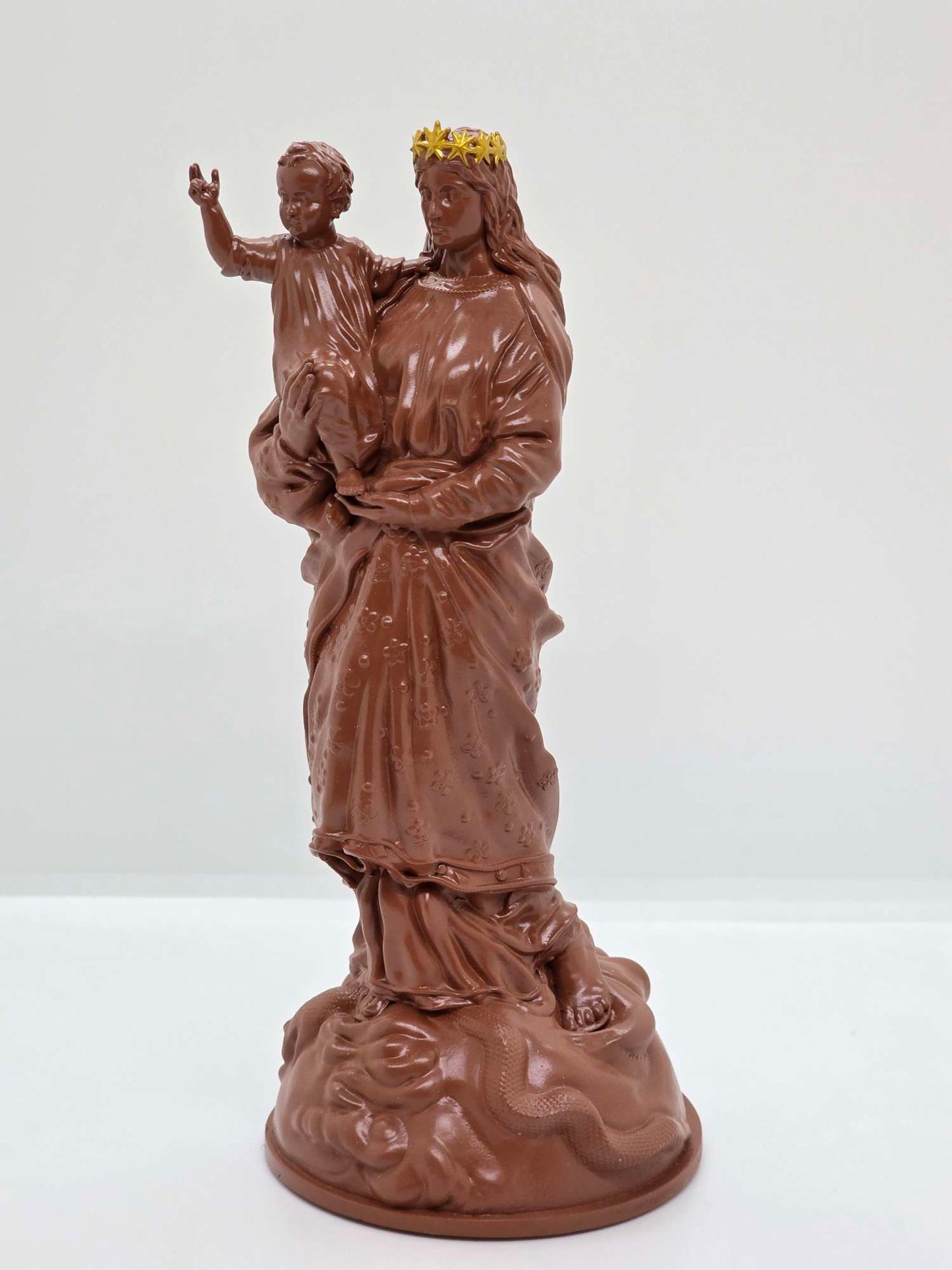 Estatuilla de Notre-Dame de Francia