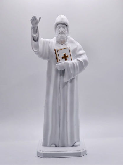 Estatuilla de San Charbel - Pintada a mano