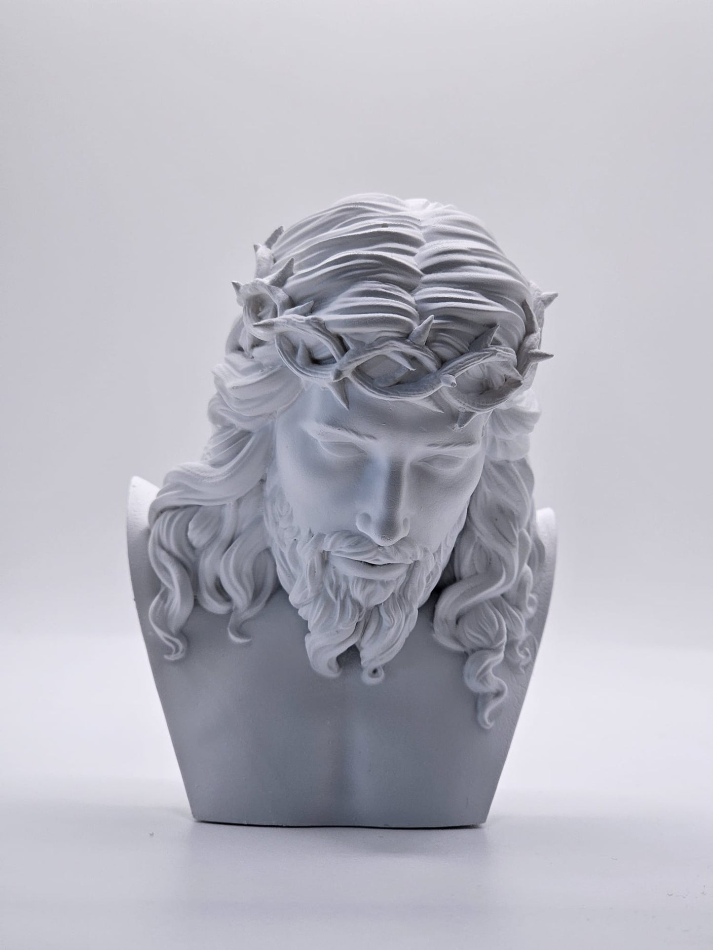 Busto de Jesucristo - Pintado a mano