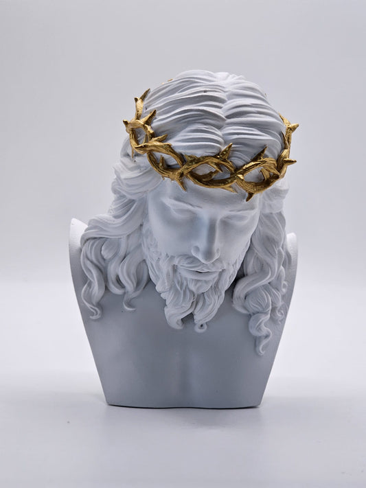 Bust of Jesus Christ - Hand Painted
