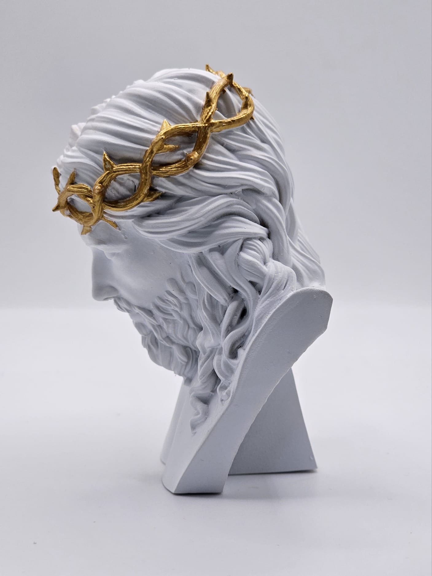Busto de Jesucristo - Pintado a mano