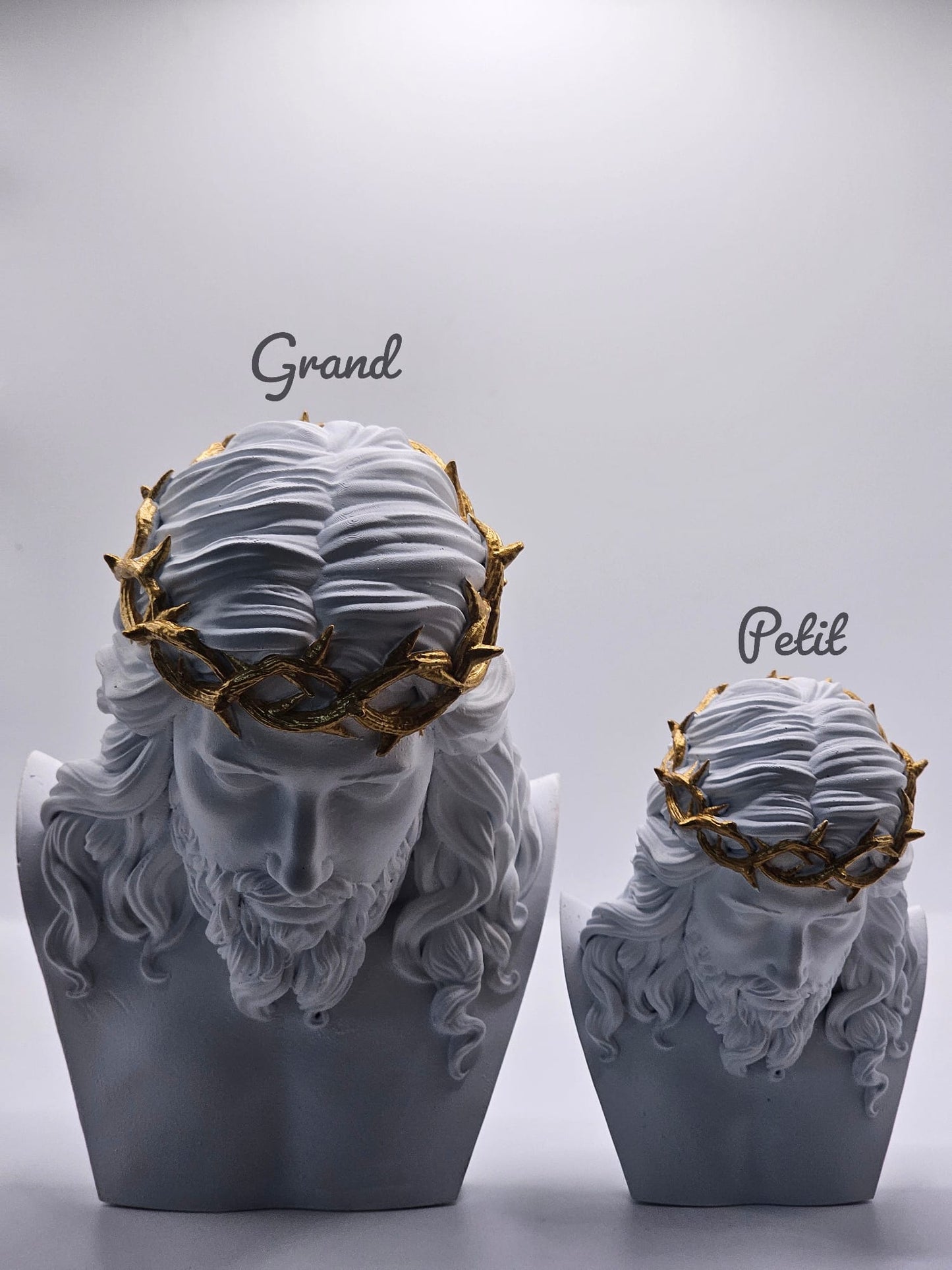 Busto de Jesucristo - Pintado a mano