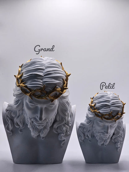 Busto de Jesucristo - Pintado a mano