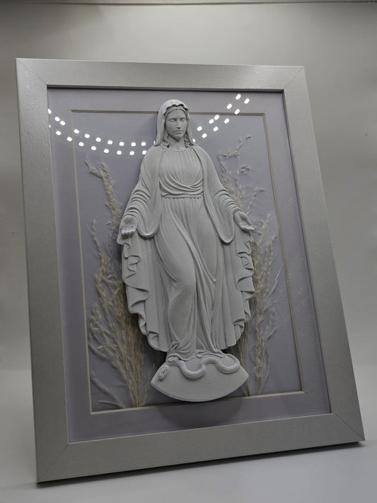 MIRACULOUS VIRGIN FRAME