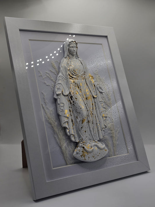 MIRACULOUS VIRGIN FRAME