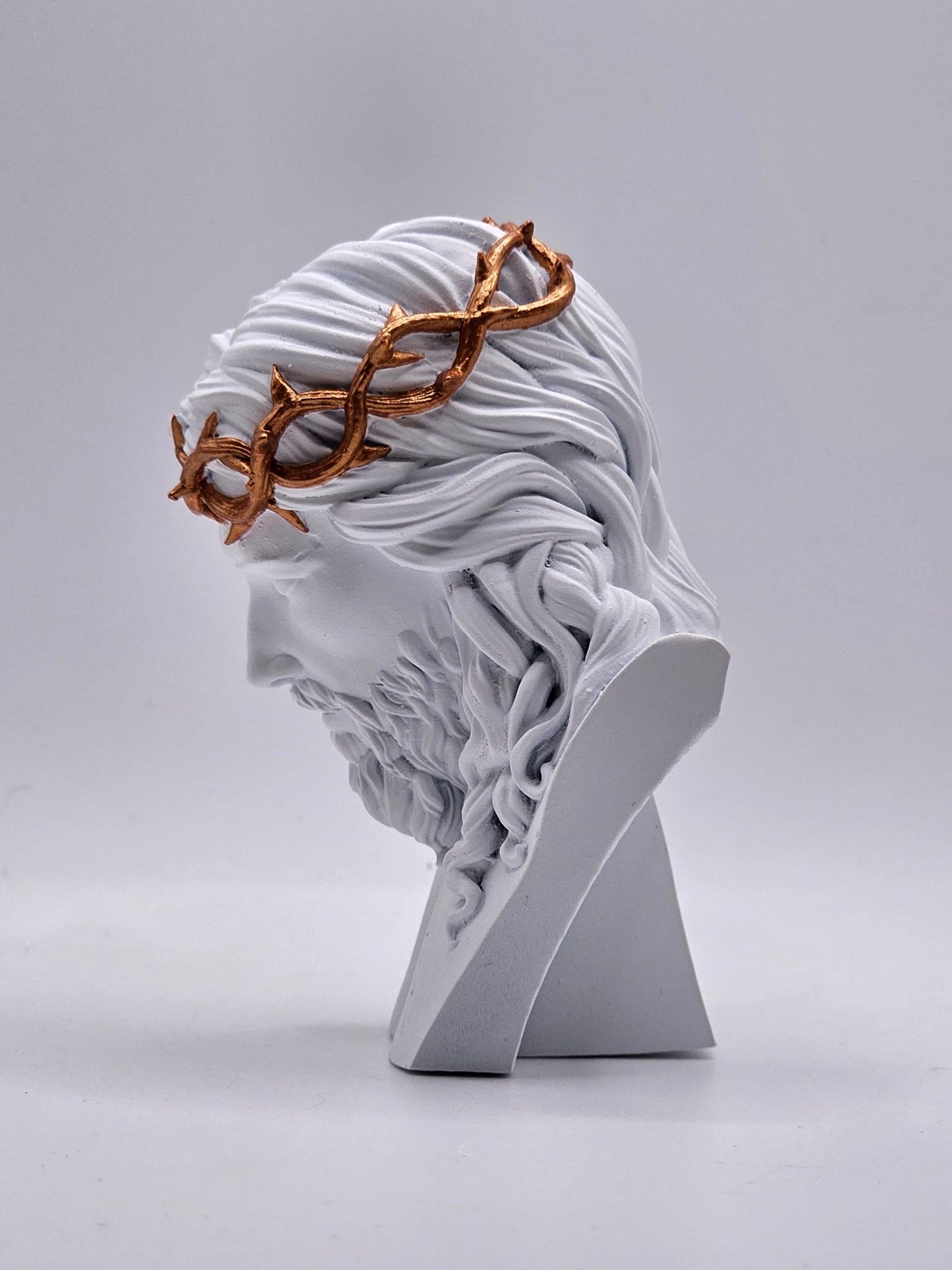 Busto de Jesucristo - Pintado a mano