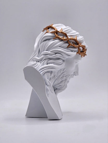 Busto de Jesucristo - Pintado a mano