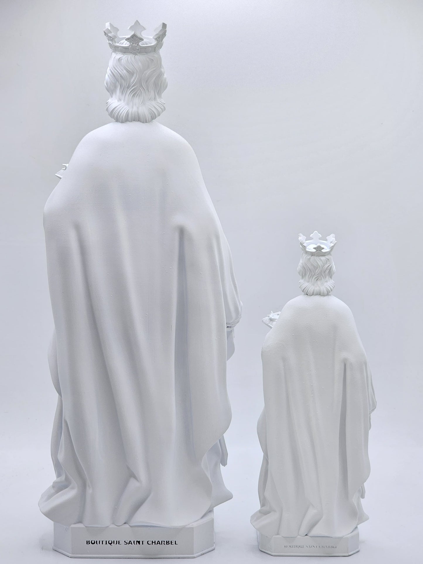 Statuette of Saint Louis - King of France, Hand Painted